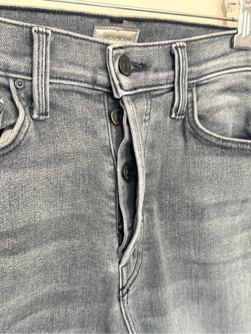 MOTHER THE TOMCAT ANKLE JEANS X MARKS THE SPOT Size 26 - Picture 7 of 12